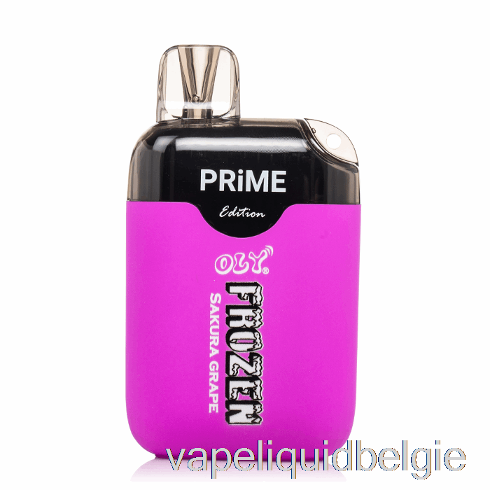 Vape Smaken Oly Frozen Prime 6500 Wegwerp Sakura Druif